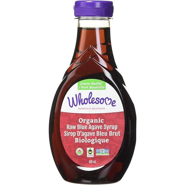 Wholesome Organic - Blue Agave Syrup Raw, 480ml