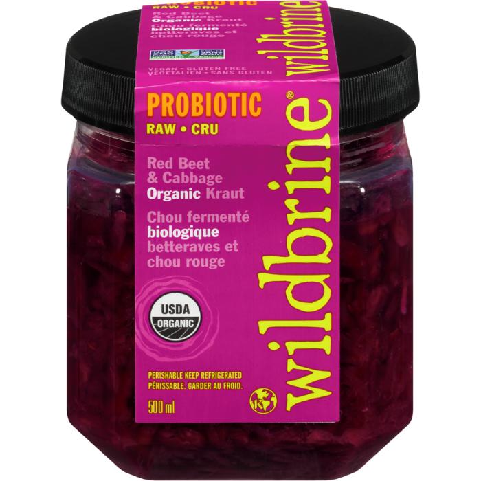 Wildbrine - Red Beet & Cabbage Organic Kraut, 500ml