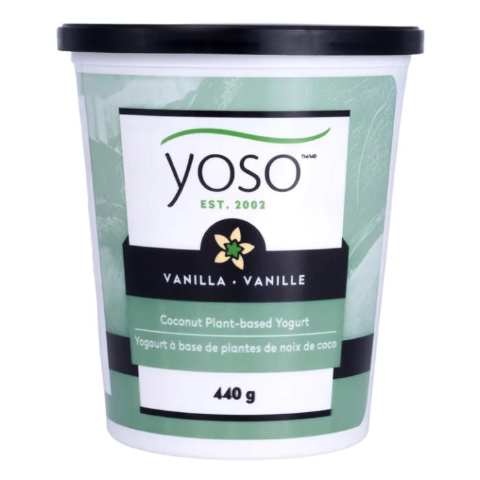 Yoso - Coconut Yogurt Alternative Vanilla, 440g