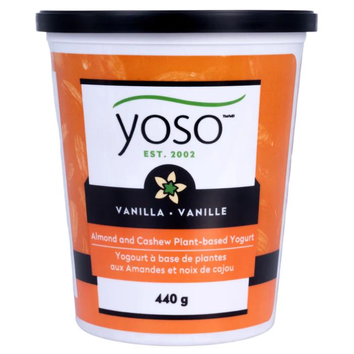 Yoso - Premium Creamy Cultured Almond And Cashew Vanilla, 440g