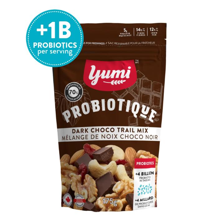 Yumi Organic - Probiotique Trail Mix Dark Chocolate, 175g