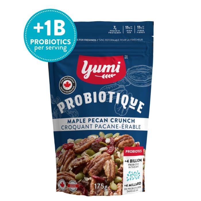 Yumi Organic - Probiotique Trail Mix Maple Pecan, 175g