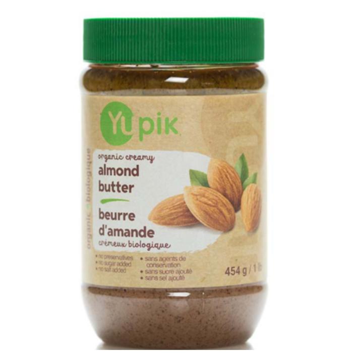 Yupik - Organic Creamy Almond Butter, 454g