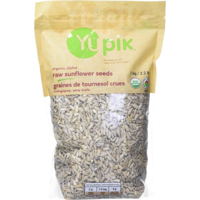 Yupik - Raw Organic Shelled Sunflower Seeds, 1kg