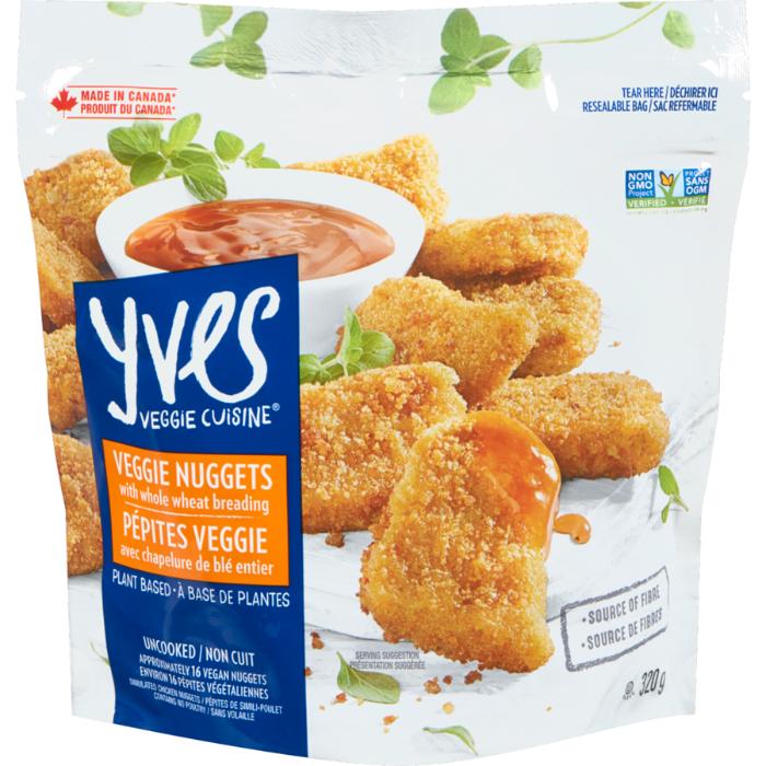 Yves Veggie Cuisine - Simulated Chicken Nuggets Veggie Nuggets With Whole Wheat Breading, 320g