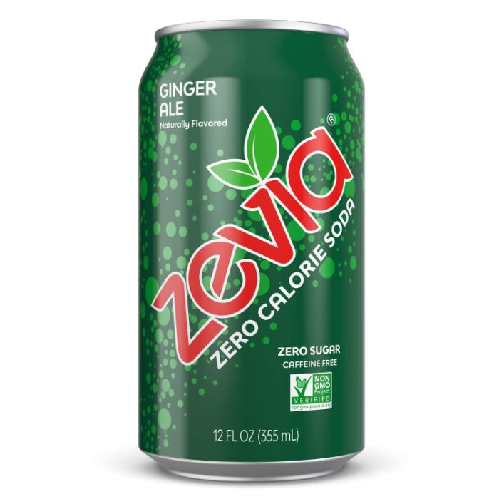 Zevia - Zero Calorie Soda Ginger Ale, 1x355ml
