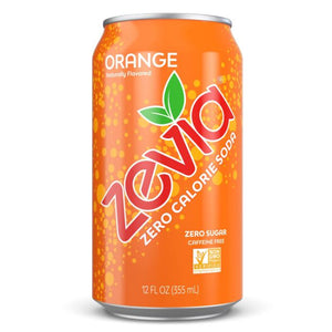 Zevia - Zero Calorie Soda Orange | Multiple Sizes