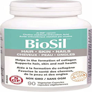 Biosil - BioSilCholine-Stabilized Orthosilicic Acid Hair Skin Nails, 90 Capsules