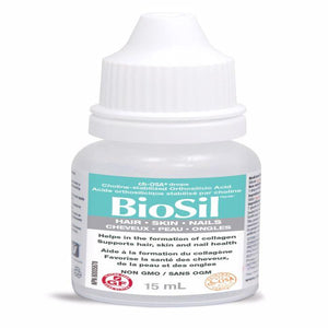 Biosil - BioSil BioSil Choline-Stabilized Orthosilicic Acid Hair Skin Nails Liquid, 15ml