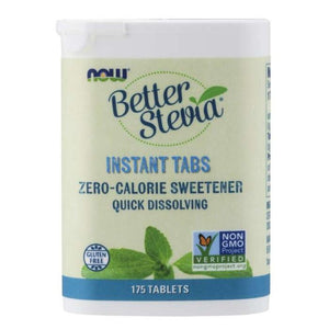 NOW - Stevia Quick Dissolve Tabs in Dispenser, 175 Tablets