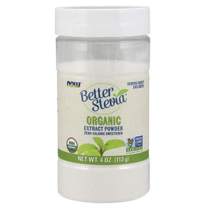 NOW - Organic Stevia Extract Powder, 113g