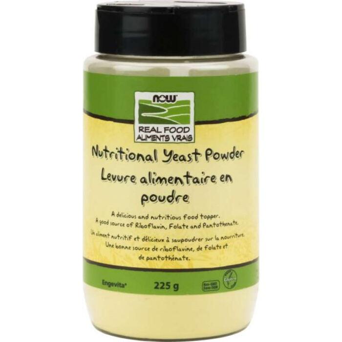 NOW FOODS - Nutritional Yeast Powder Engevita, 225g