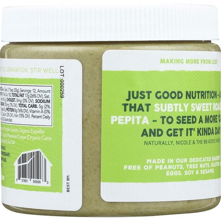 88 Acres – Pumpkin Seed Butter, 14 oz- Pantry 2