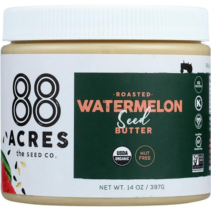 88 Acres – Roasted Watermelon Seed Butter, 14 oz- Pantry 1