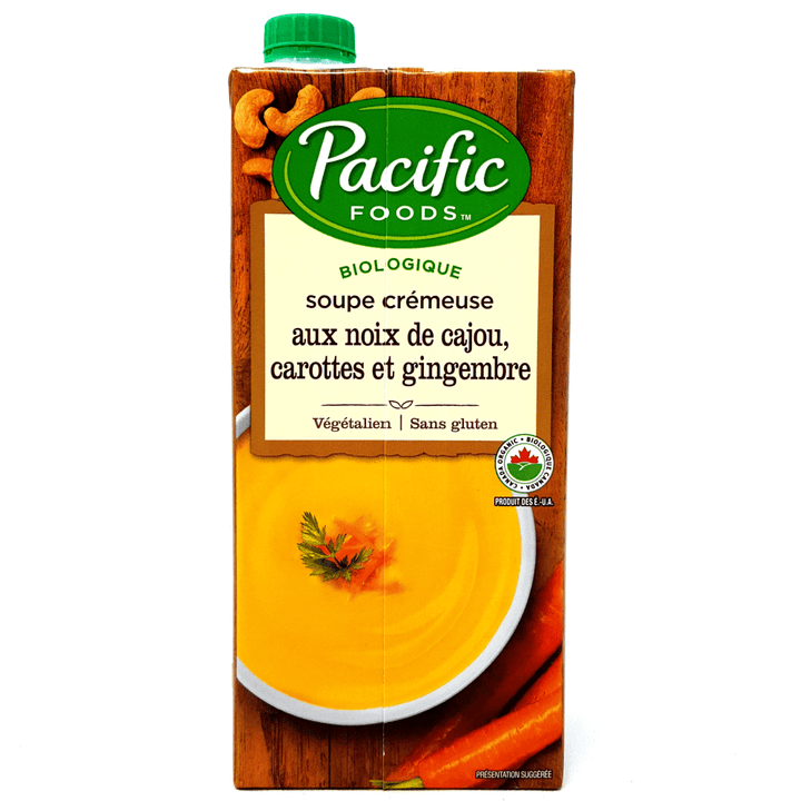 Pacific Foods - Cashew Carrot Ginger Soup, 32 Oz