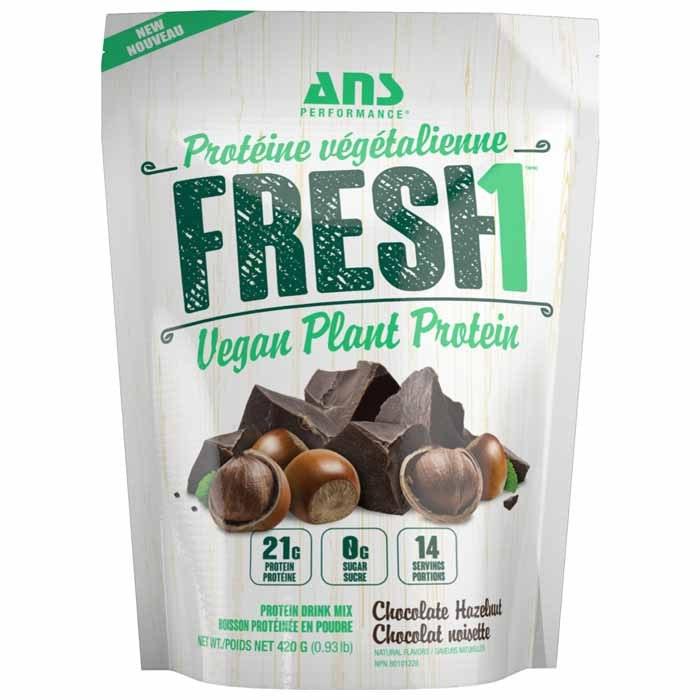 ANS Performance - FRESH1 Vegan Protein Chocolate Hazelnut , 420g - front