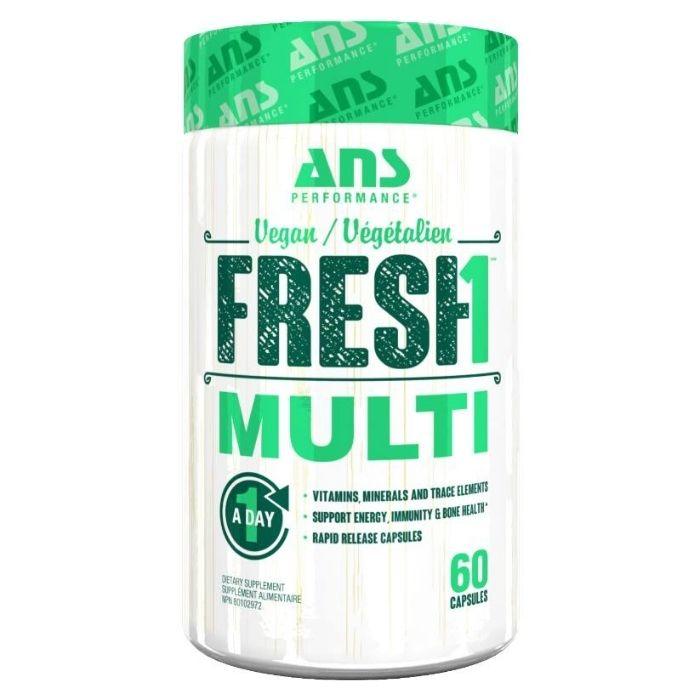 ANS Performance - Fresh1 Vegan Multivitamin, 60 Capsules - front