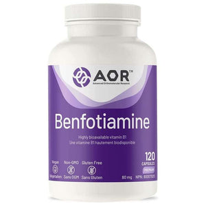 AOR - Benfotiamine (80mg), 120 Capsules
