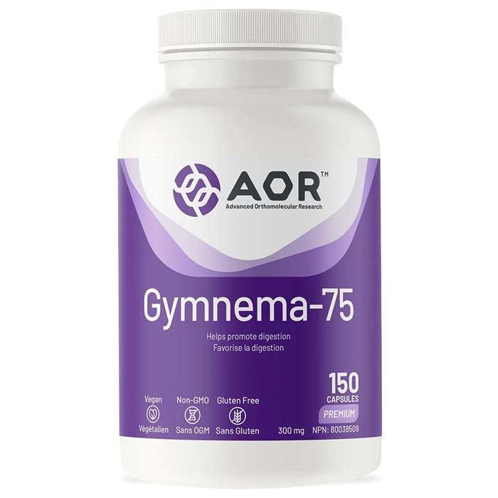 AOR - Gymnema-75 (300mg), 150 Capsules