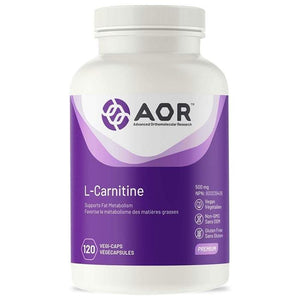 AOR - L-Carnitine (500mg), 120 Capsules