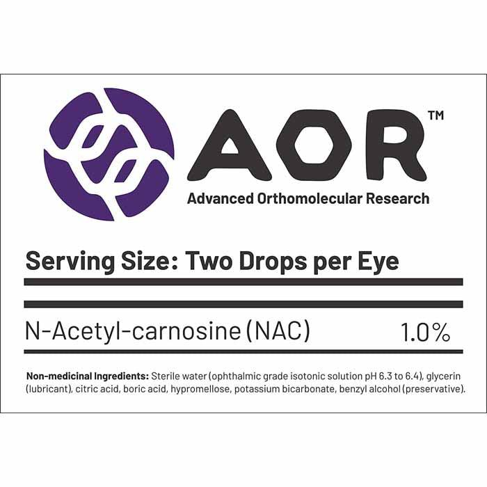 AOR - Ortho Eyes, 2 Vials - back