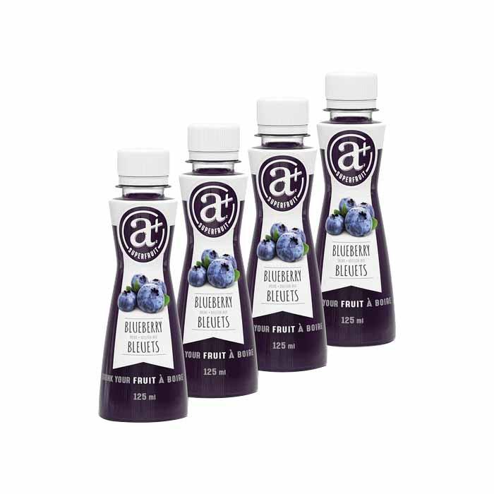 A+ SuperFruit - A+ SuperFruit Drinks Multi-Packs - Blueberry (4-Pack)