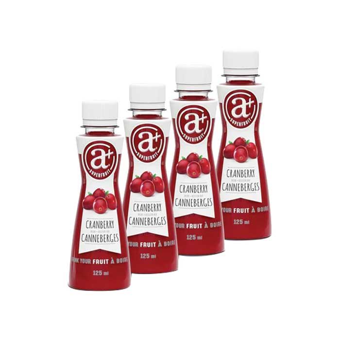 A+ SuperFruit - A+ SuperFruit Drinks Multi-Packs - Cranberry (4-Pack)