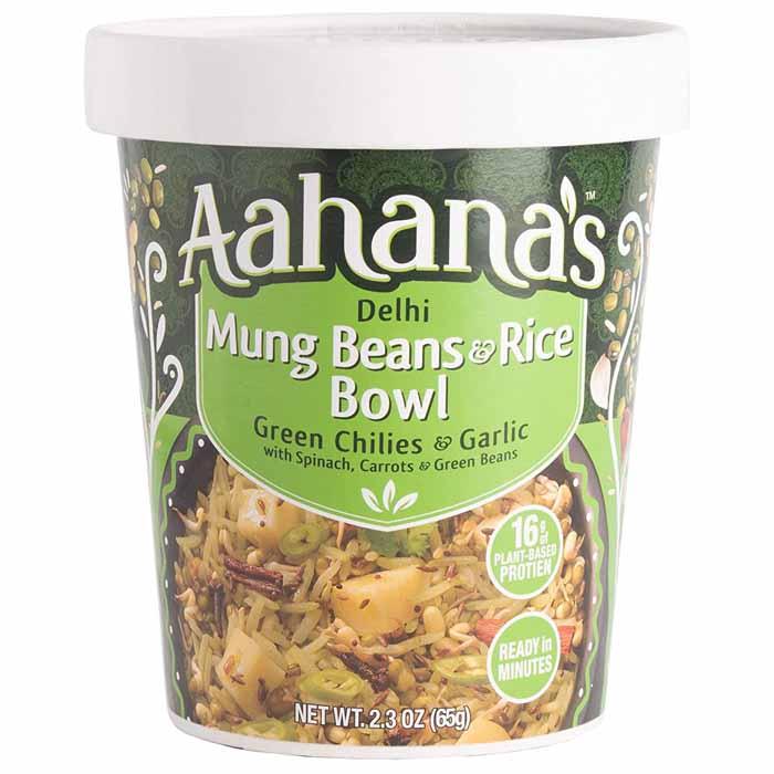 Aahana's - Delhi Mung Bean & Rice Lentil and Rice Bowls (GF), 65g