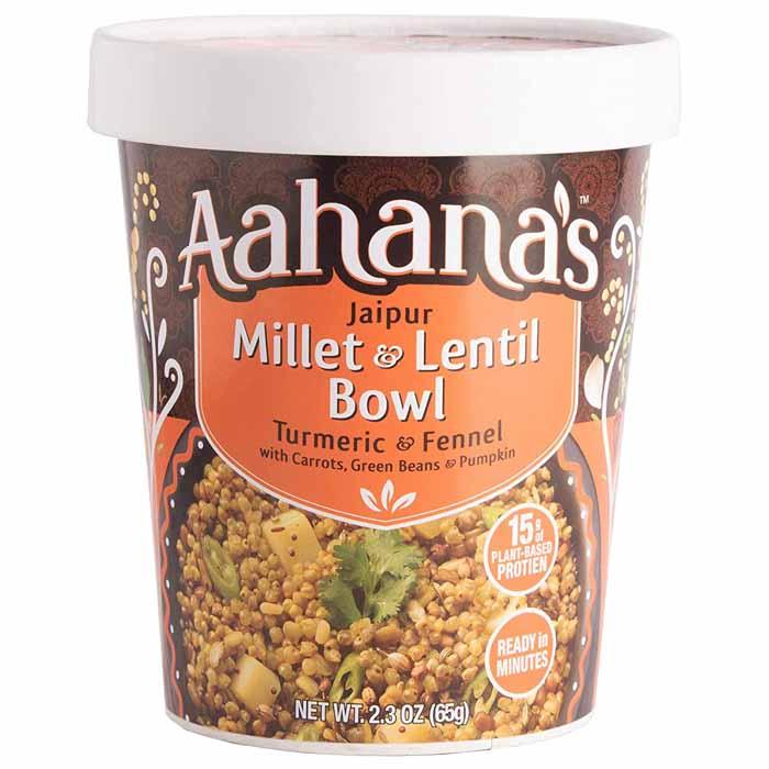 Aahana's -Jaipur Millet & Lentil Lentil and Rice Bowls (GF), 65g