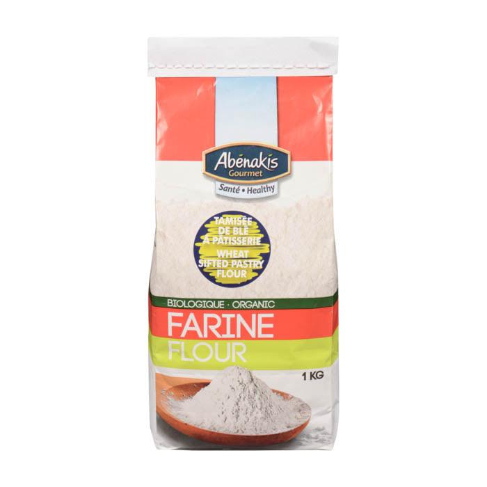 Abénakis Gourmet - Organic Pastry Flour - Wheat Sifted, 1kg 