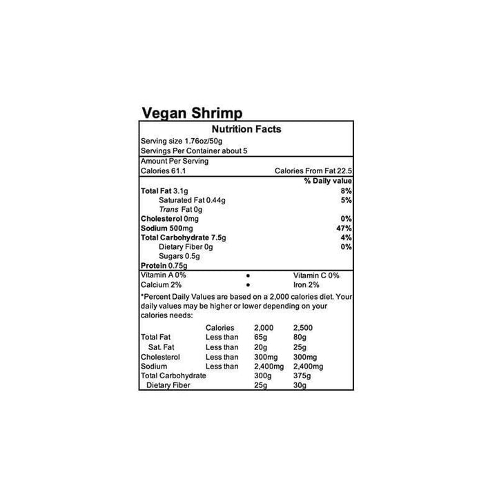 All Vegetarian - Vegan Shrimp, 8.8 oz- Pantry 2