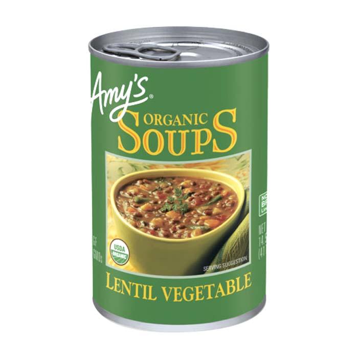 Amy's - Organic Soups - Lentil Vegetable, 398ml 