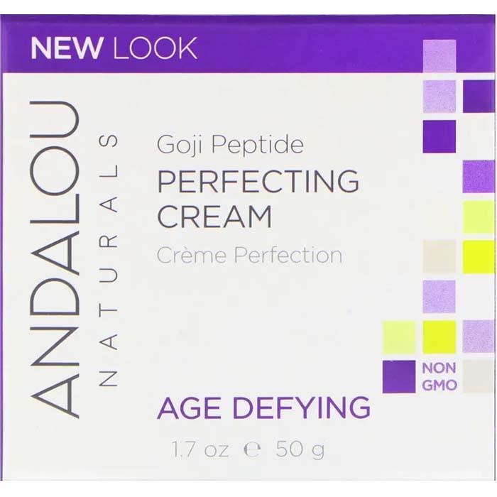 Andalou Naturals - Age Defying Goji Peptide Perfecting Cream, 50g