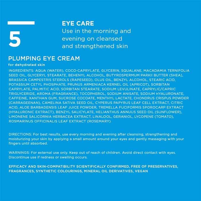Annemarie Borlind - Aquanature Plumping Eye Cream, 15ml - back