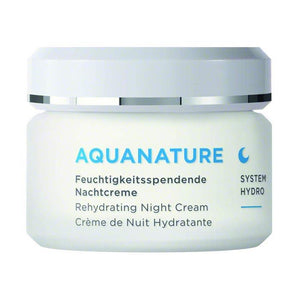 Annemarie Borlind - Aquanature Rehydrating Night Cream, 50ml