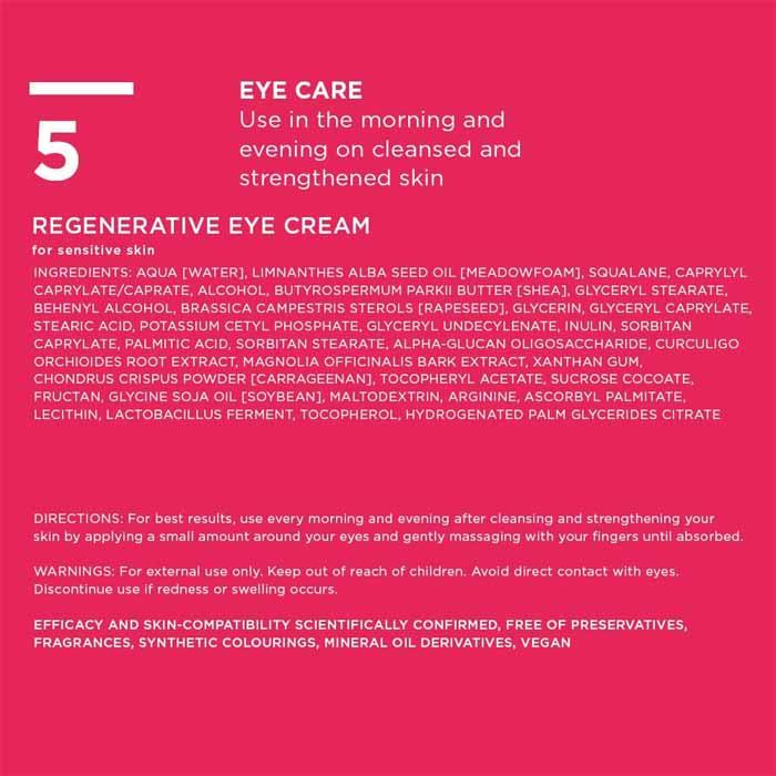 Annemarie Borlind - ZZ Sensitive Regenerative Eye Cream, 15ml - back