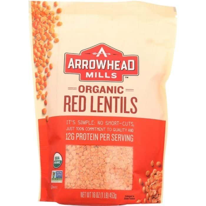 Arrowhead Mills - Organic Red Lentils- Pantry 1