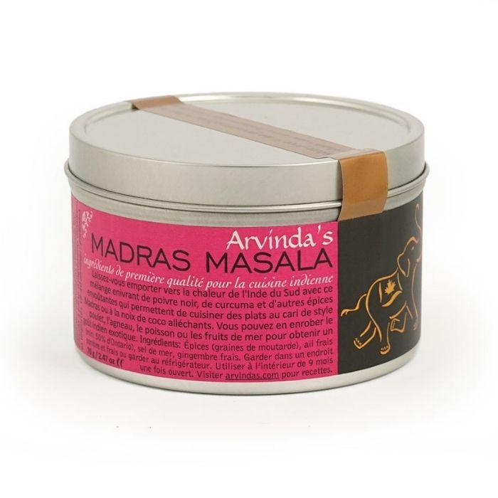 Arvinda's - Madras Masala Spice Powder, 70g - front