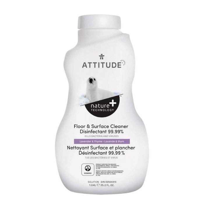 Attitude - Floor and Surface Cleaner Disinfectant 99.99% - Lavender + Thyme, 1 - front