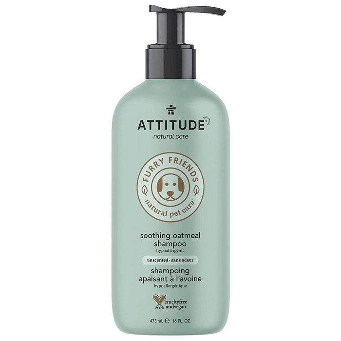 Attitude - Furry Friends Shampoo for Pets - Soothing Oatmeal (Unscented), 473ml