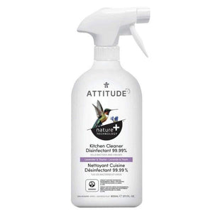 Attitude - Kitchen Cleaner Disinfectant 99.99%  - Lavender + Thyme, 800ml