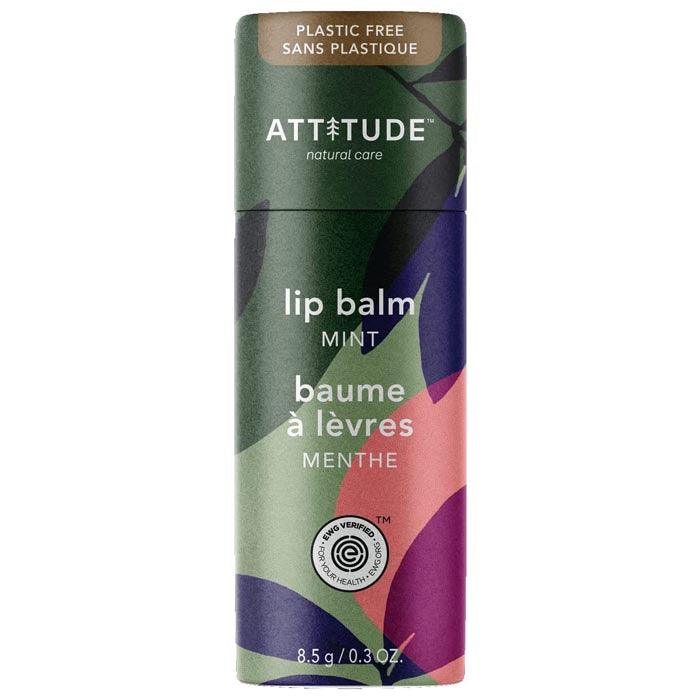 Attitude - Leaves Bar Lip Balm, 8.5g - Mint