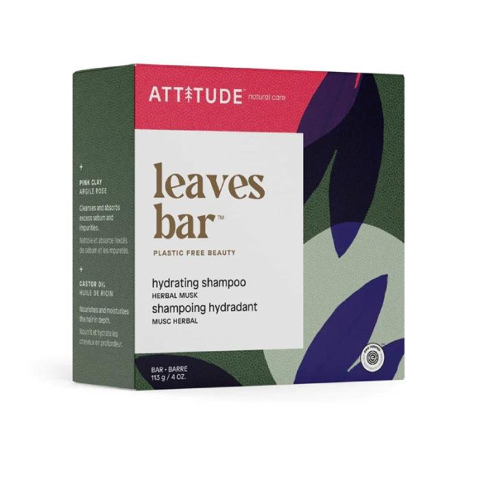 Attitude - Leaves Barâ¢Body Soap Herbal Musk, 113g