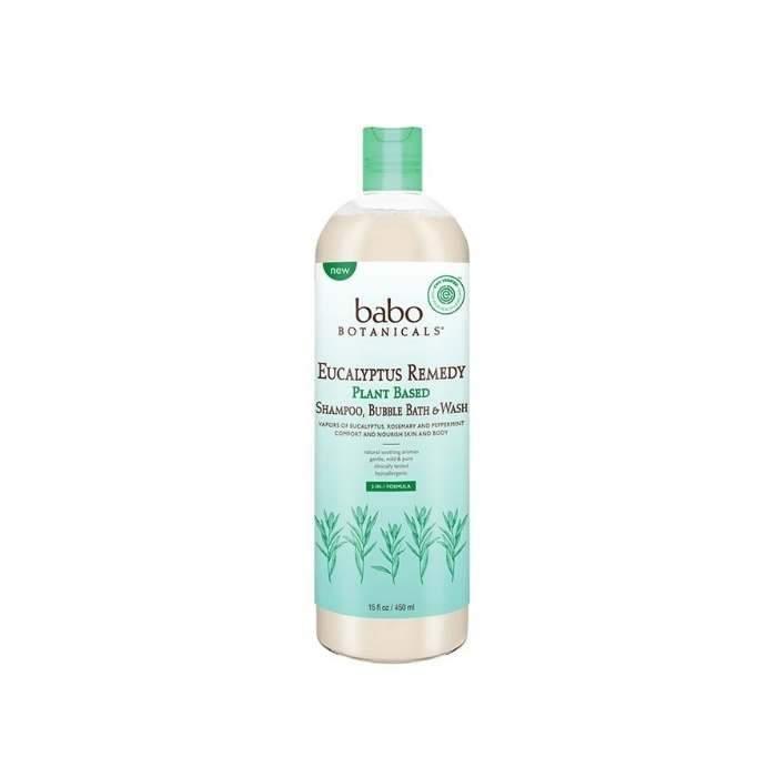 3 in 1 Eucalyptus Remedy™ Shampoo, Bubble Bath and Wash, 15oz