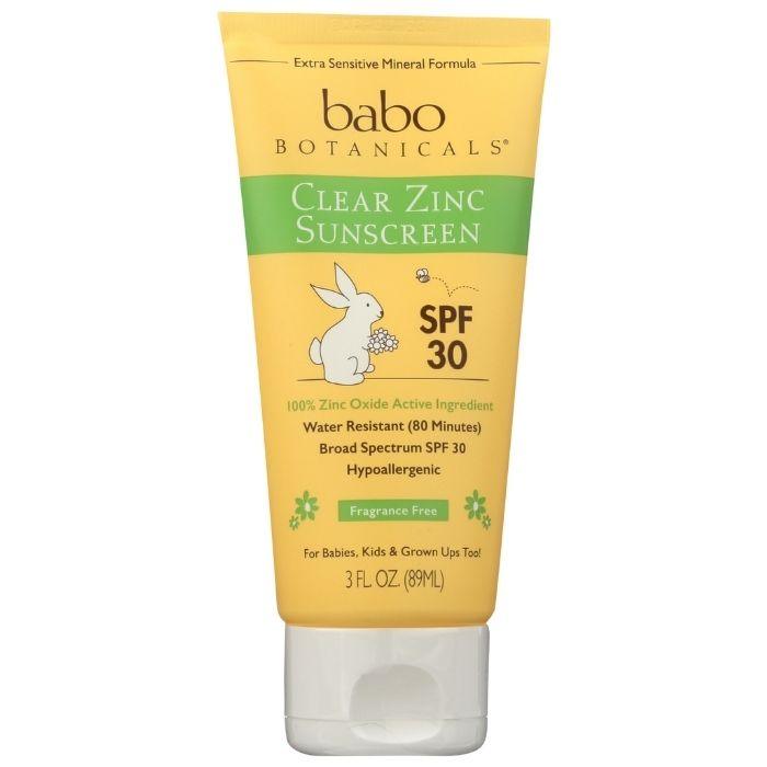 Babo Botanicals - Clear Zinc SPF30- Beauty & Personal Care 1