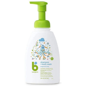 Babyganics - Fragrance Free Shampoo & Body Wash, 473ml