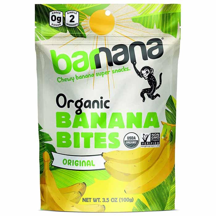 Barnana  - Organic Chewy Banana Bites - Original, 100g