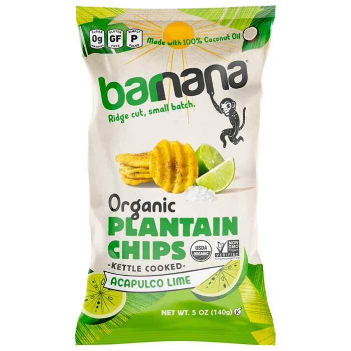Barnana  - Plantain Chips - Acapulco Lime, 140g