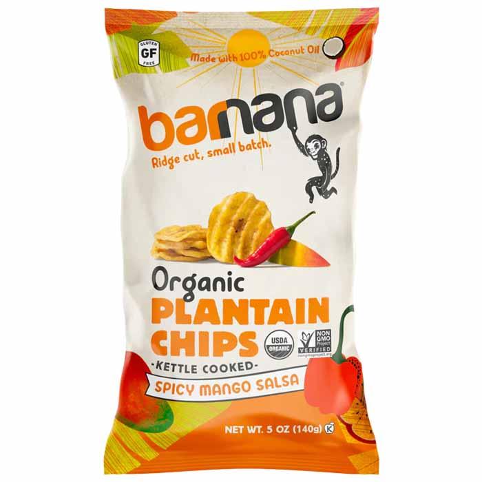 Barnana  - Plantain Chips - Spicy Mango Salsa, 140g