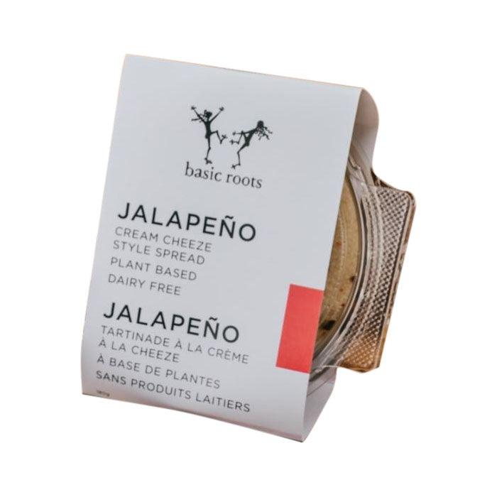 Basic Roots - Cream Cheeze Style Spreads - Jalapeno, 180g 